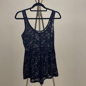Aeropostale Lace Baby Doll Top